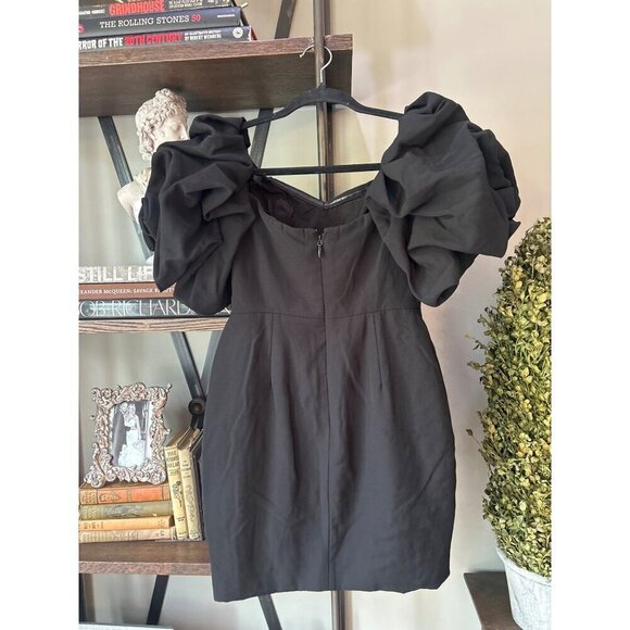 BCBGMAXAZRIA Bryony Off-the-Shoulder Mini Dress Womens Size 2 - Picture 7 of 9